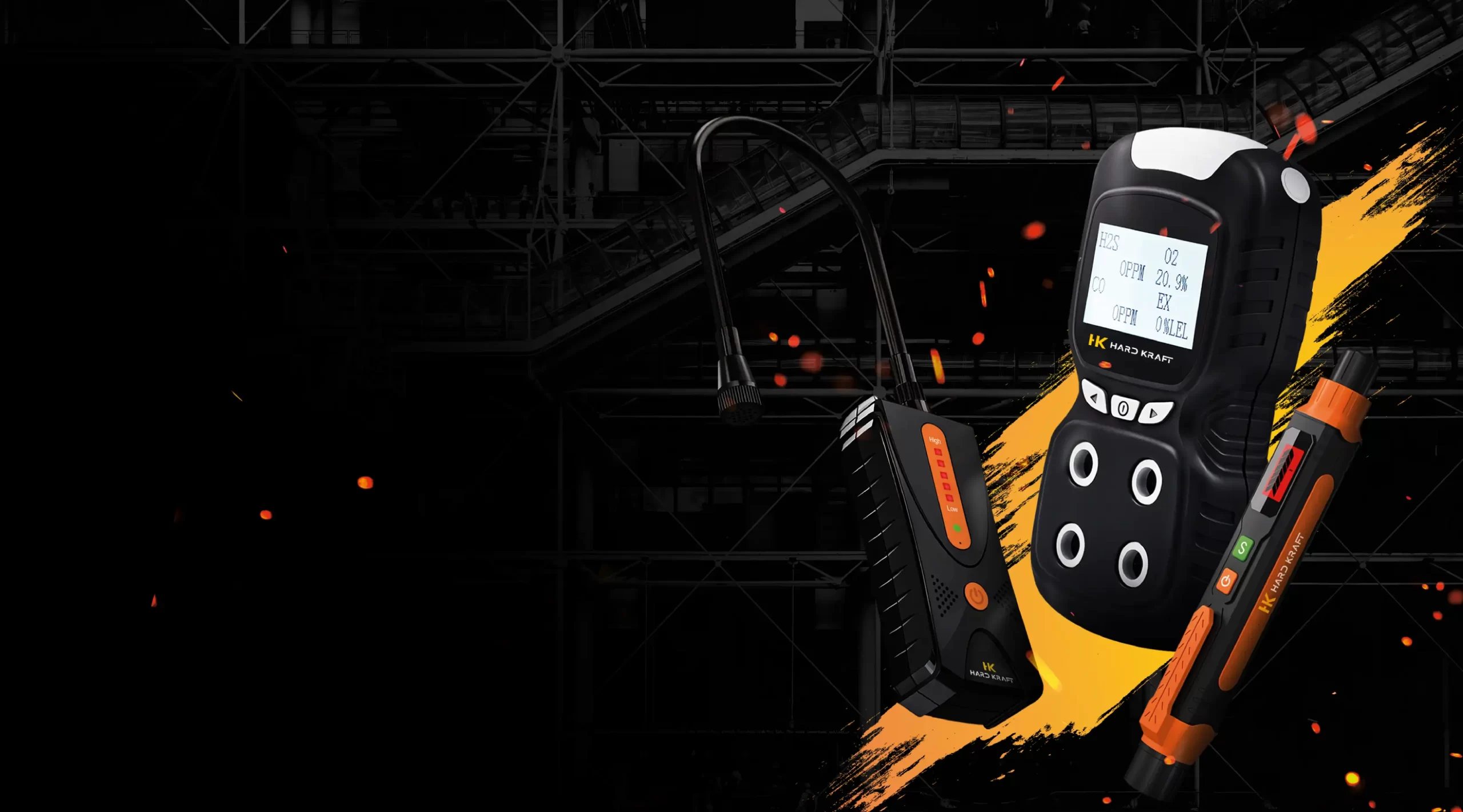 Hard Kraft Industrial Background